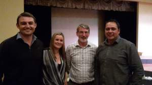 Matt Zame, Cherie Hammond, Alan Orange and Mark Hammond
